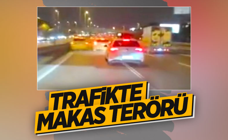 Bahçelievler'deki makas kazası
