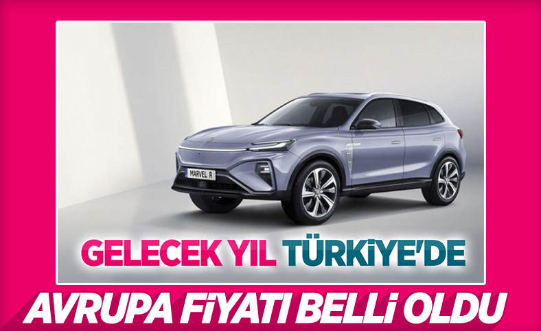 Türkiye'ye gelecek elektrikli MG Marvel R'nin Avrupa fiyatı