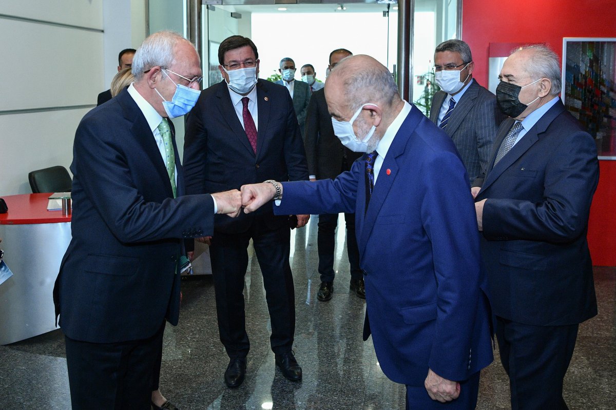 Temel Karamollaoğlu ndan Kemal Kılıçdaroğlu na ziyaret #1