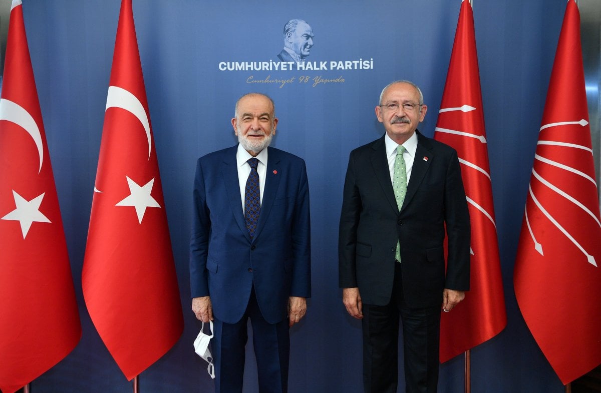 Temel Karamollaoğlu ndan Kemal Kılıçdaroğlu na ziyaret #3