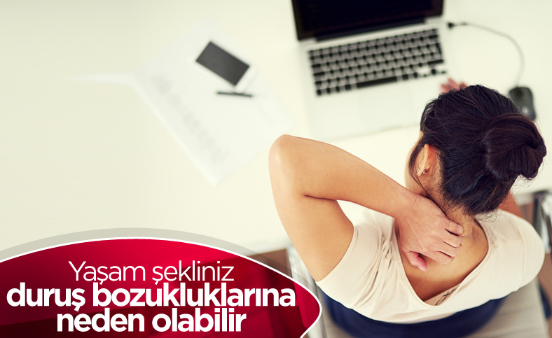 Teknoloji ve hareketsizlik kamburluk riskini artırıyor