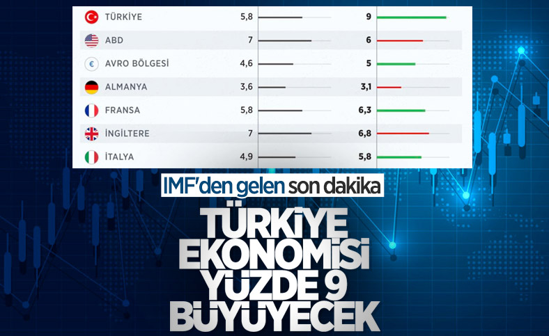 IMF'den Türkiye için büyüme tahmini
