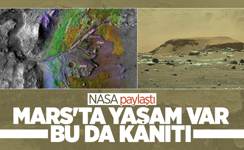 Mars'ta uzaylı yaşamına dair kanıt bulundu