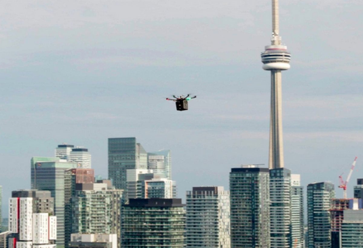 Kanada da hastaya nakledilecek akciğer ilk kez drone ile taşındı #3