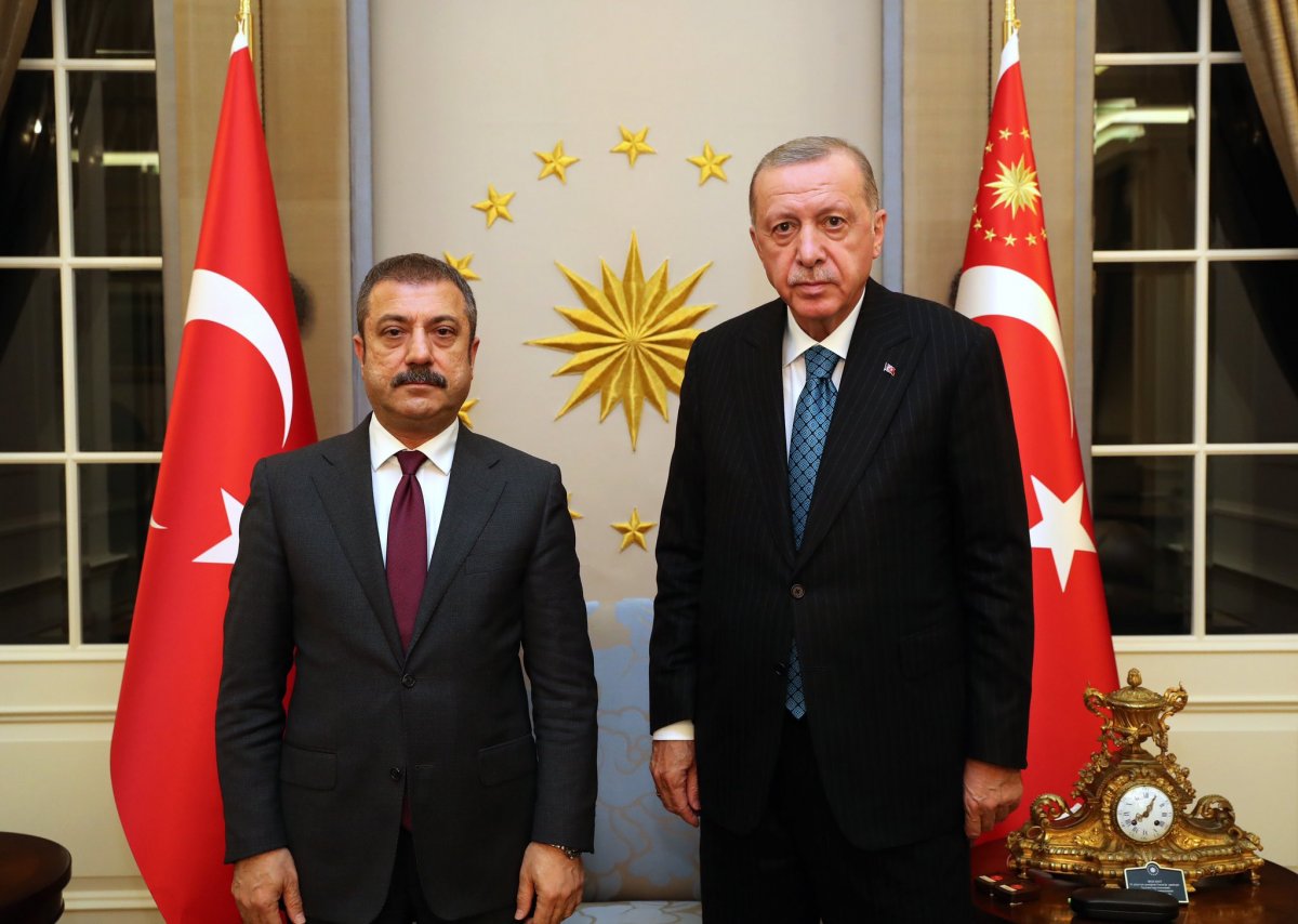 Cumhurbaşkanı Erdoğan, Şahap Kavcıoğlu nu kabul etti #1