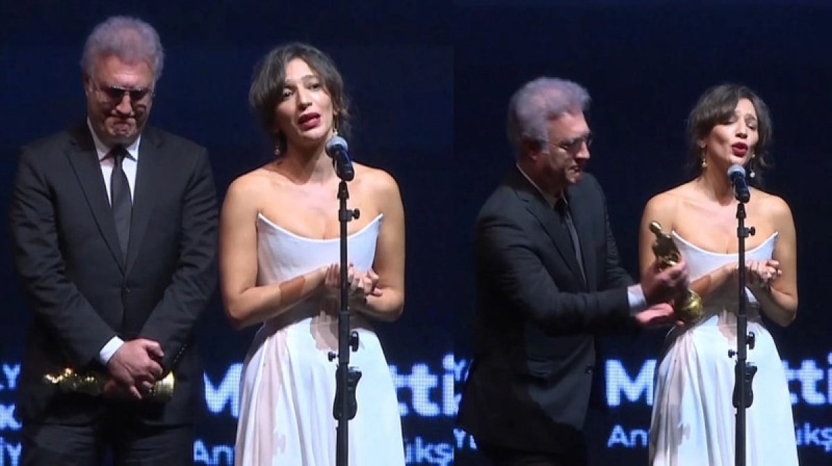 Oyuncular Sendikası Nihal Yalçın a destek verdi #1