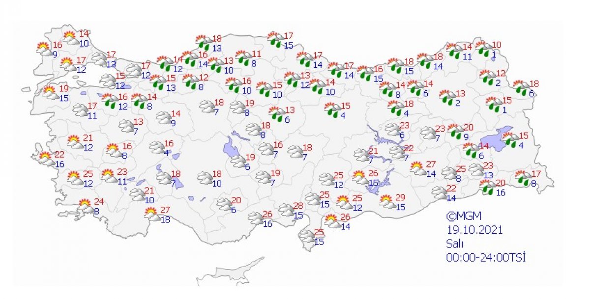 Meteoroloji den İzmir için sağanak yağış uyarısı #8
