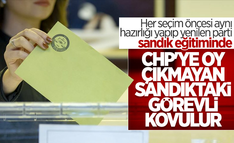 CHP'de seçim için sandık eğitimleri başladı