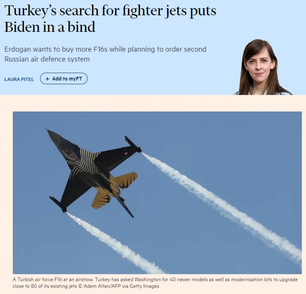 Financial Times: Erdoğan ın çabaları Biden ı köşeye sıkıştırıyor #2