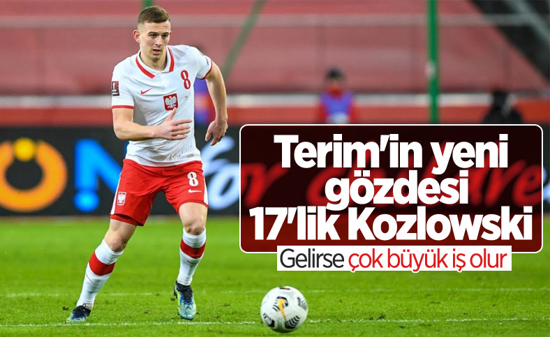 Galatasaray'ın hedefi 17'lik Kacper Kozlowski