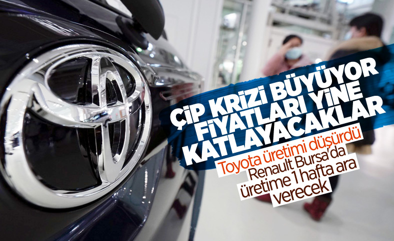 Toyota üretimini yüzde 15 düşürecek
