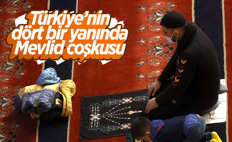 Anadolu'dan Mevlid Kandili manzaraları