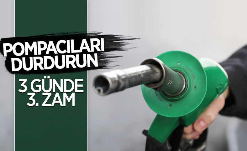 Motorine 23 kuruş zam geldi