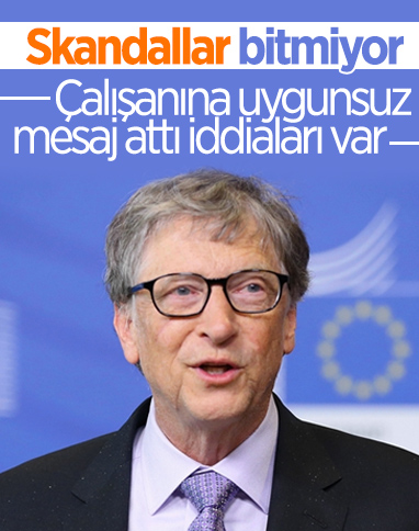 Bill Gates’ten şirket çalışanına uygunsuz mesaj iddiası