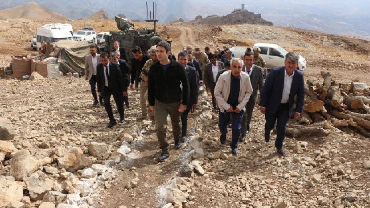 Şırnak'ta muhtarlardan terörden temizlenen Cudi Dağı'na gezi