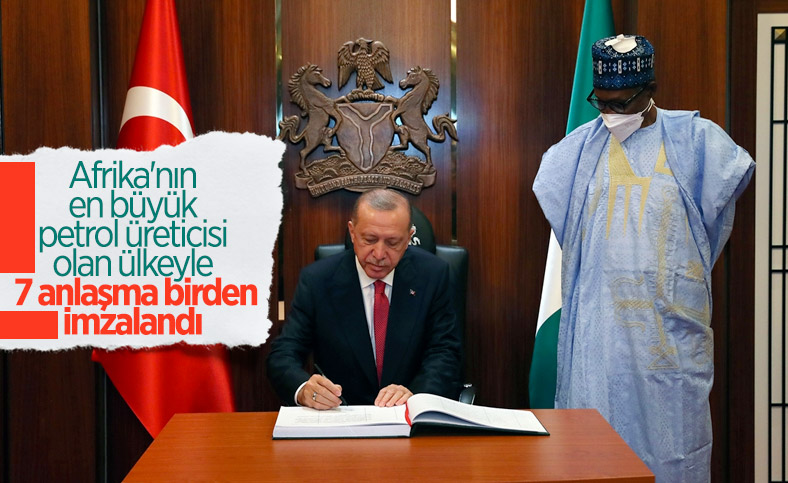 Türkiye, Nijerya'yla 7 yeni anlaşma imzaladı