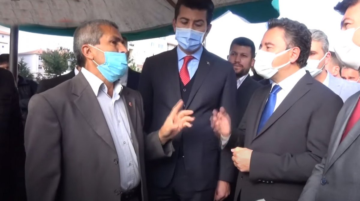 Ali Babacan, Ankara da vatandaşların tepkisiyle karşılaştı #3