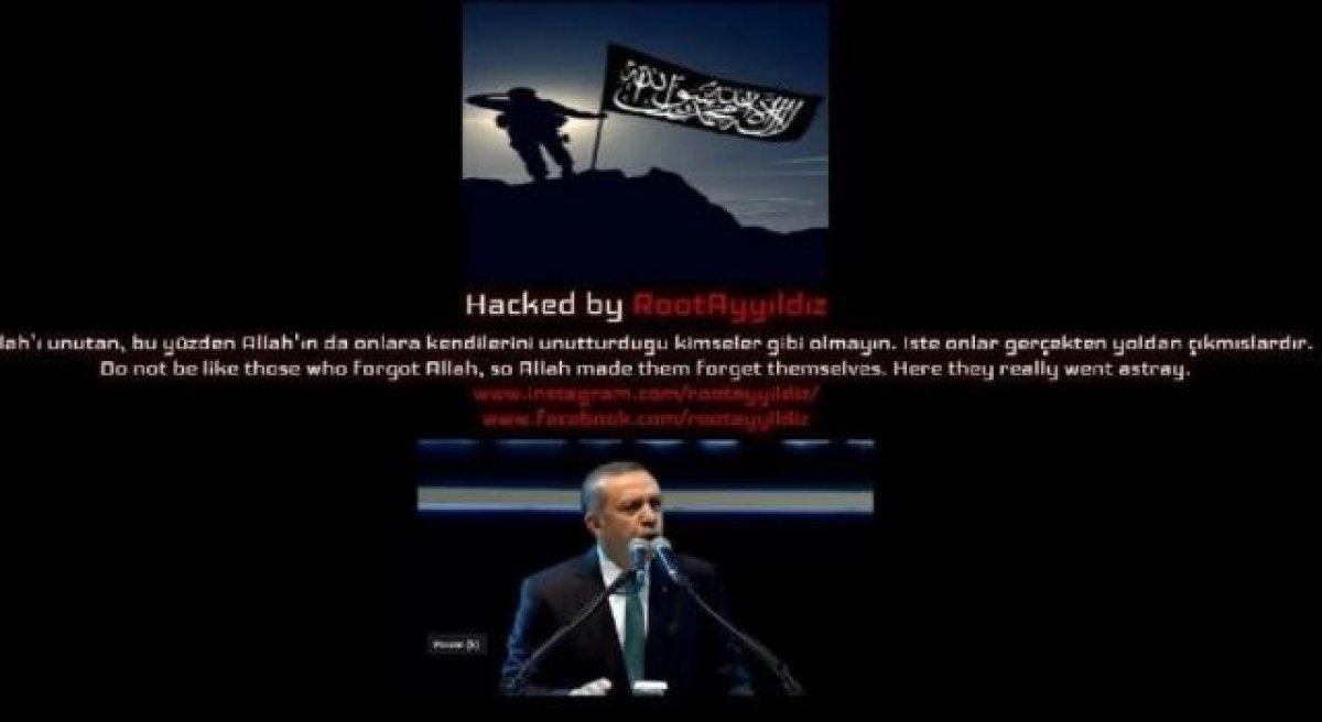 Donald Trump’ın internet sitesini, Sinoplu Can hackledi #1