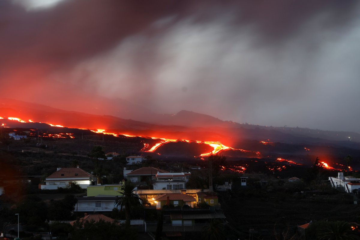 Lava storm. Остров Пальма сейчас.