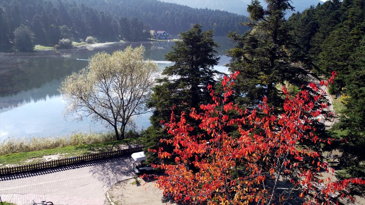 Gölcük Tabiat Parkı ndan sonbahar manzaraları #7