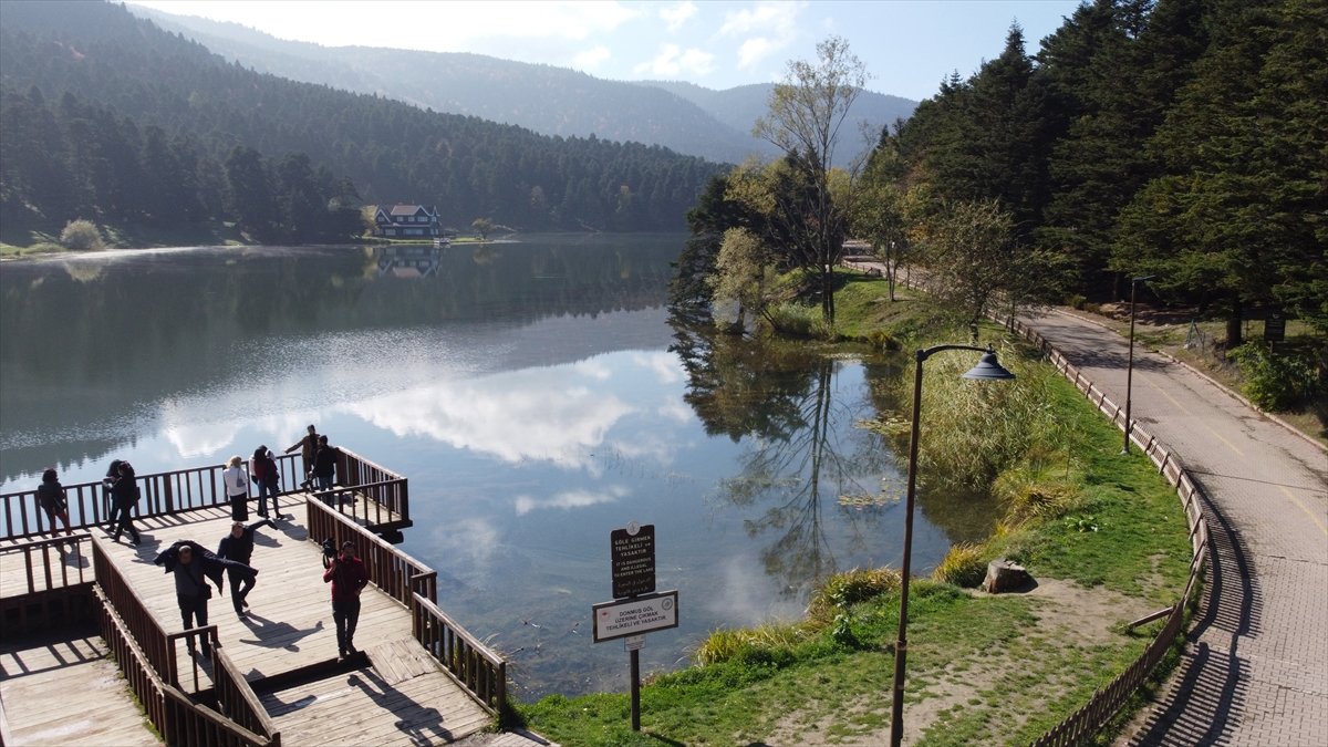 Gölcük Tabiat Parkı ndan sonbahar manzaraları #10