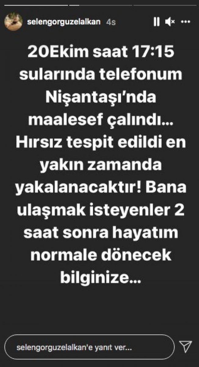 Hamdi Alkan ın eşi Selen Görgüzel in telefonu çalındı #1