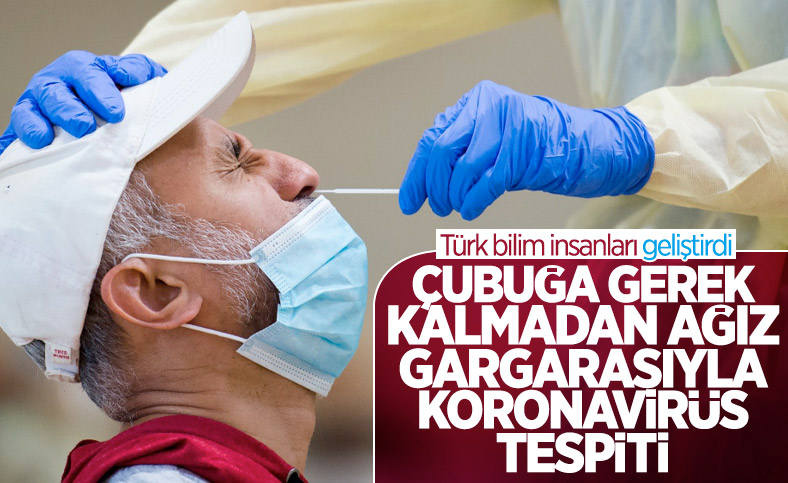 Türk bilim insanları, ağız gargarasıyla virüs testi geliştirdi