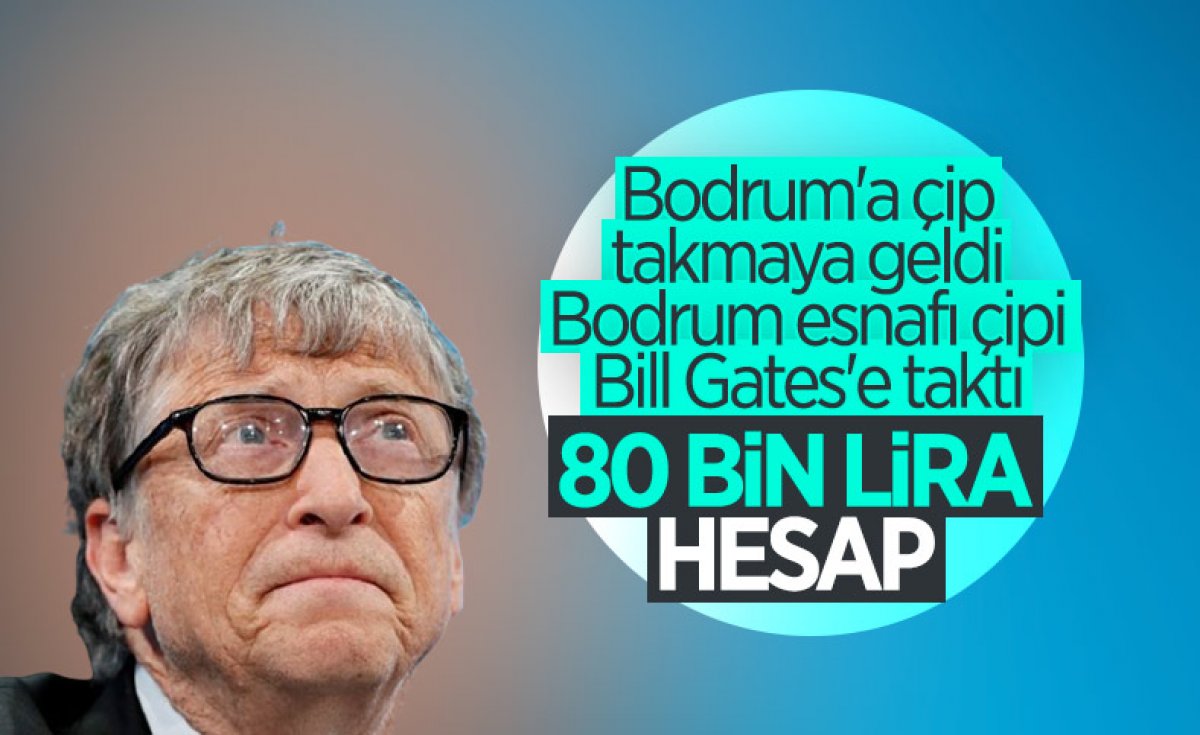 Bill Gates kiralık yatı ile , Aydın a demir attı #2