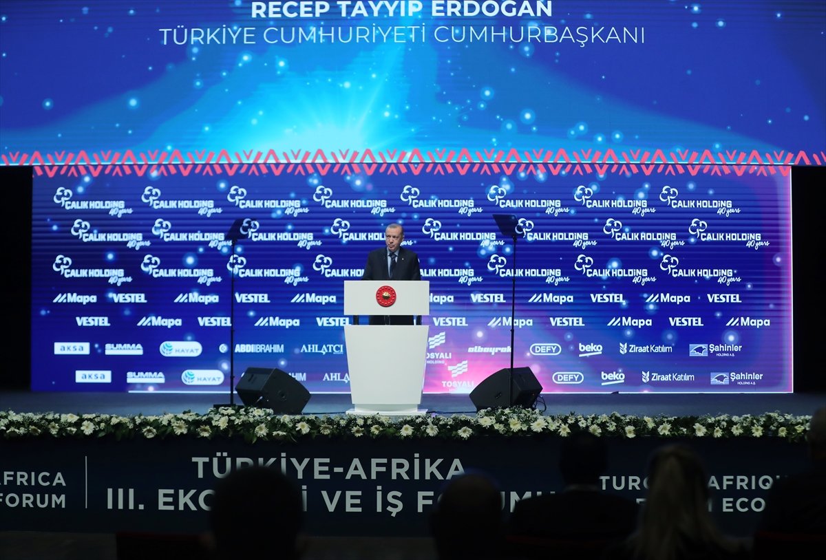 Cumhurbaşkanı Erdoğan, Türkiye-Afrika İş Forumu na katıldı #3