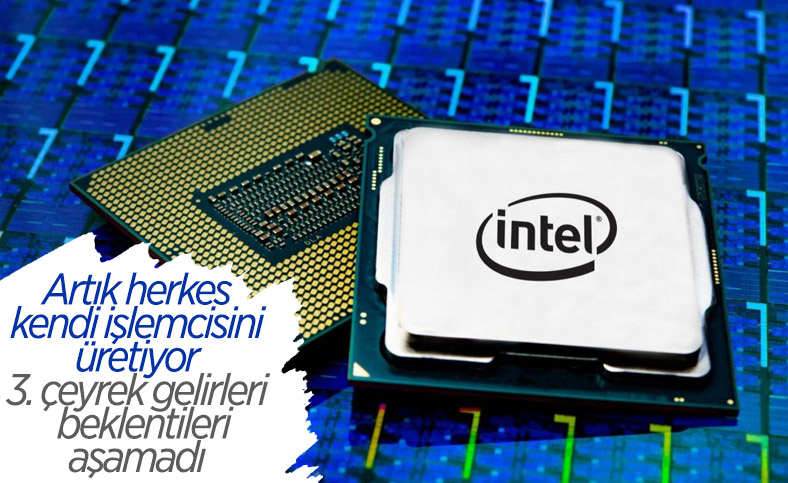 Intel'in üçüncü çeyrek geliri beklentilerin altında