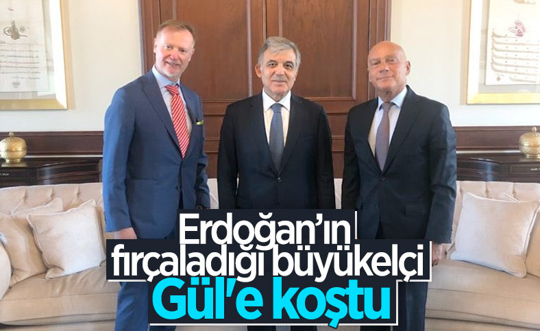 Abdullah Gül, Finlandiya Büyükelçisi ile bir araya geldi