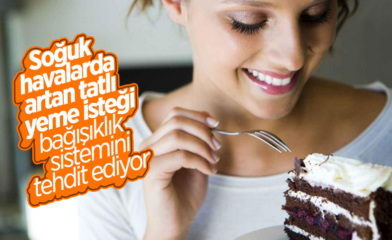 Kışın şekerli gıdalar tüketmek bağışıklığı düşürüyor
