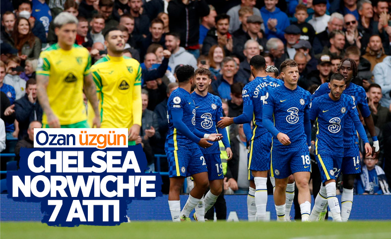 Chelse, Norwich'i 7 golle yendi