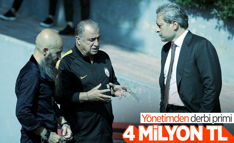 Galatasaray'dan Beşiktaş maçı için galibiyet primi
