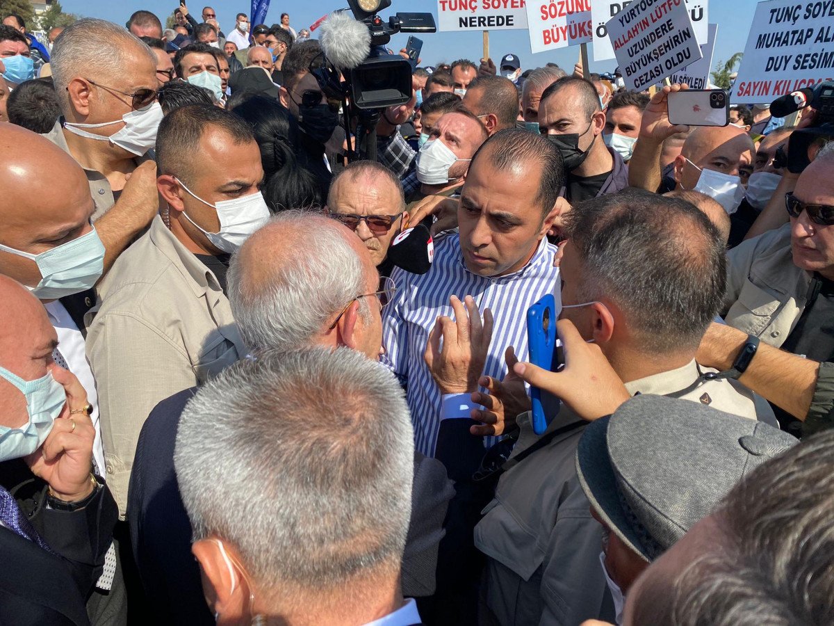 Kemal Kılıçdaroğlu nun İzmir ziyaretinde gergin anlar #2