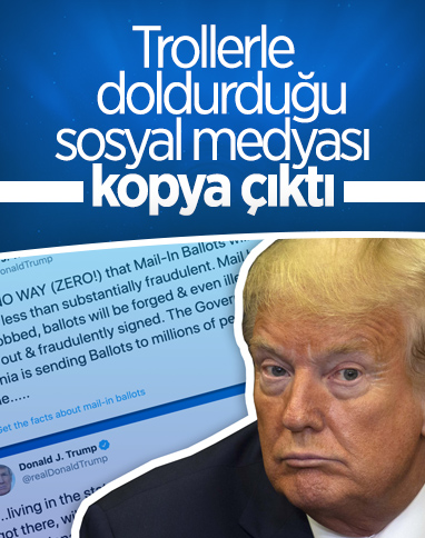 Tamamen kopya: Donald Trump'ın sosyal medyasına 30 gün süre verildi