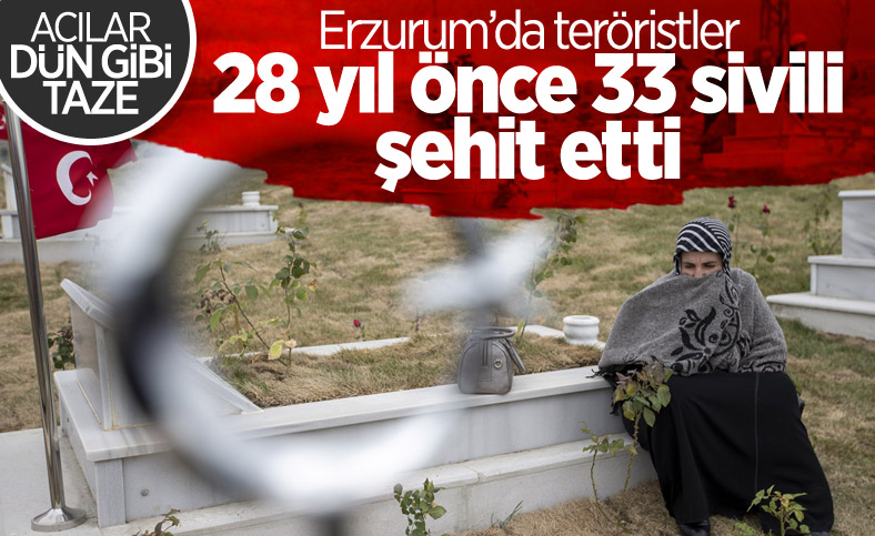 Terör örgütü PKK'nın 33 kişiyi şehit ettiği Yavi katliamının 28'inci yılı