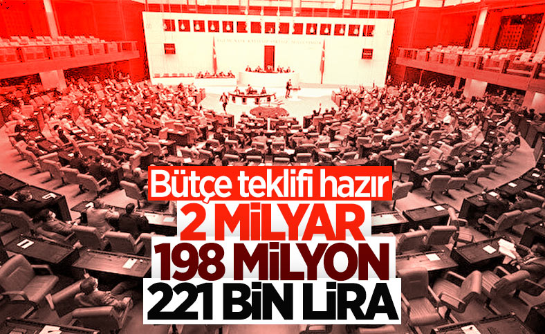 Mustafa Şentop, Meclis’in 2022 Yılı Bütçe Teklifi'ni açıkladı