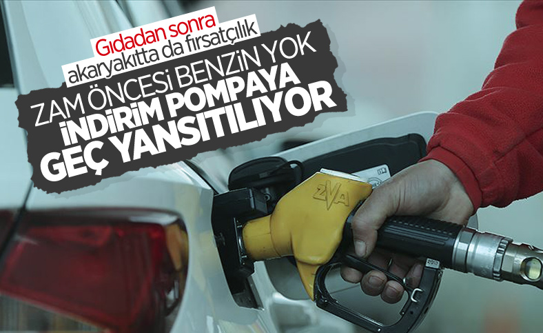 Akaryakıtta zam fırsatçılığı: Benzin yok deyip indirimi geciktiriyorlar