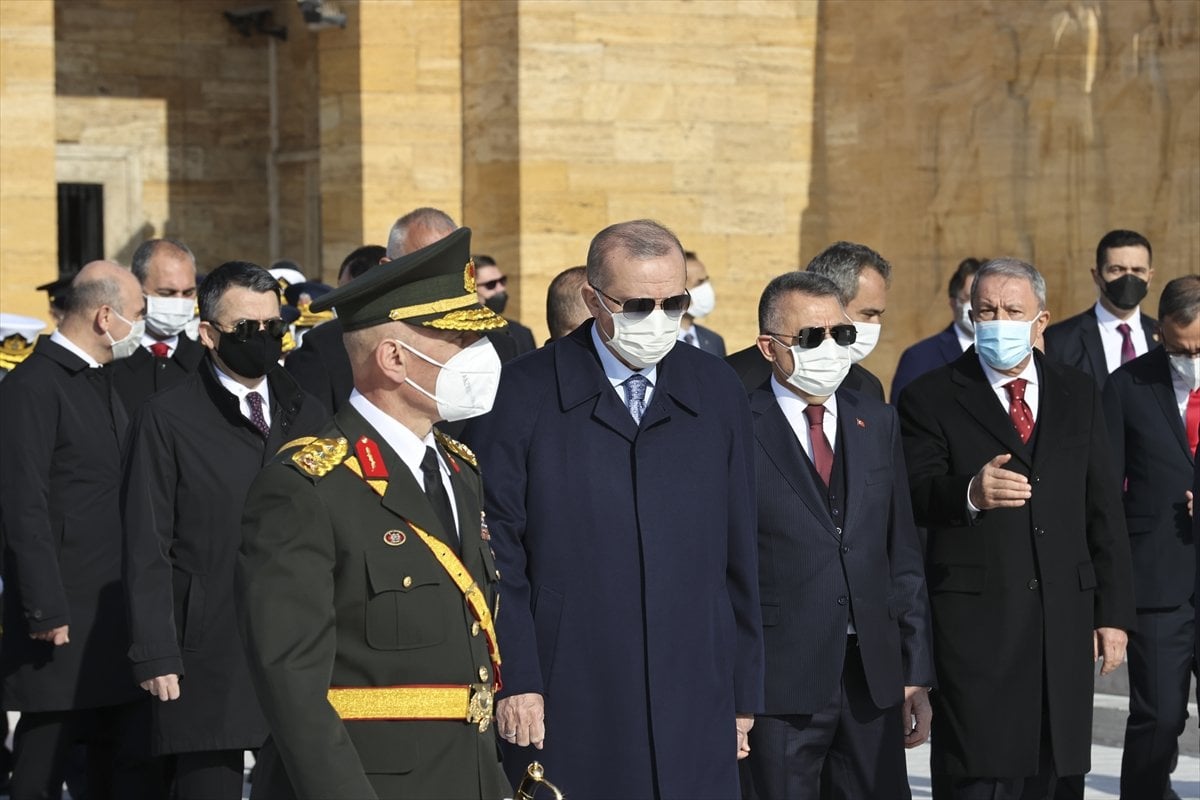 Cumhurbaşkanı Erdoğan ve devlet erkanı Anıtkabir de  #1