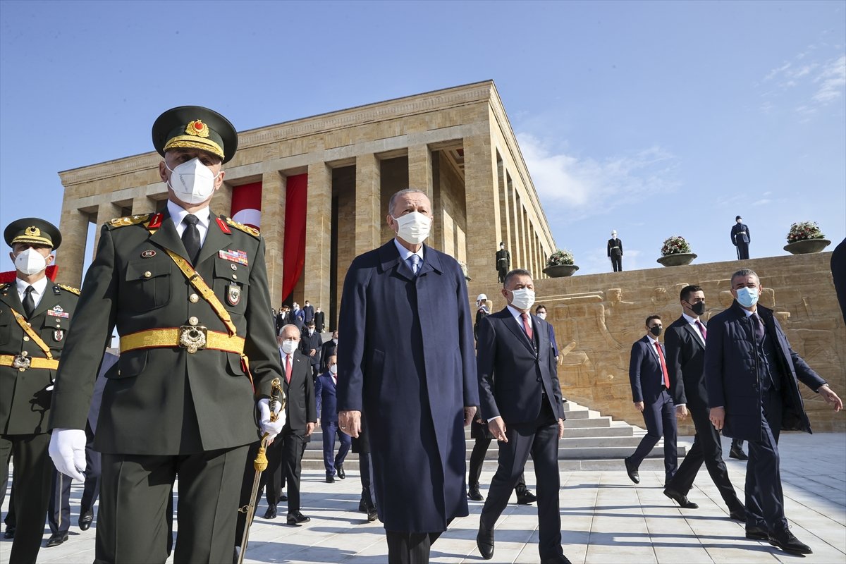 Cumhurbaşkanı Erdoğan ve devlet erkanı Anıtkabir de  #2