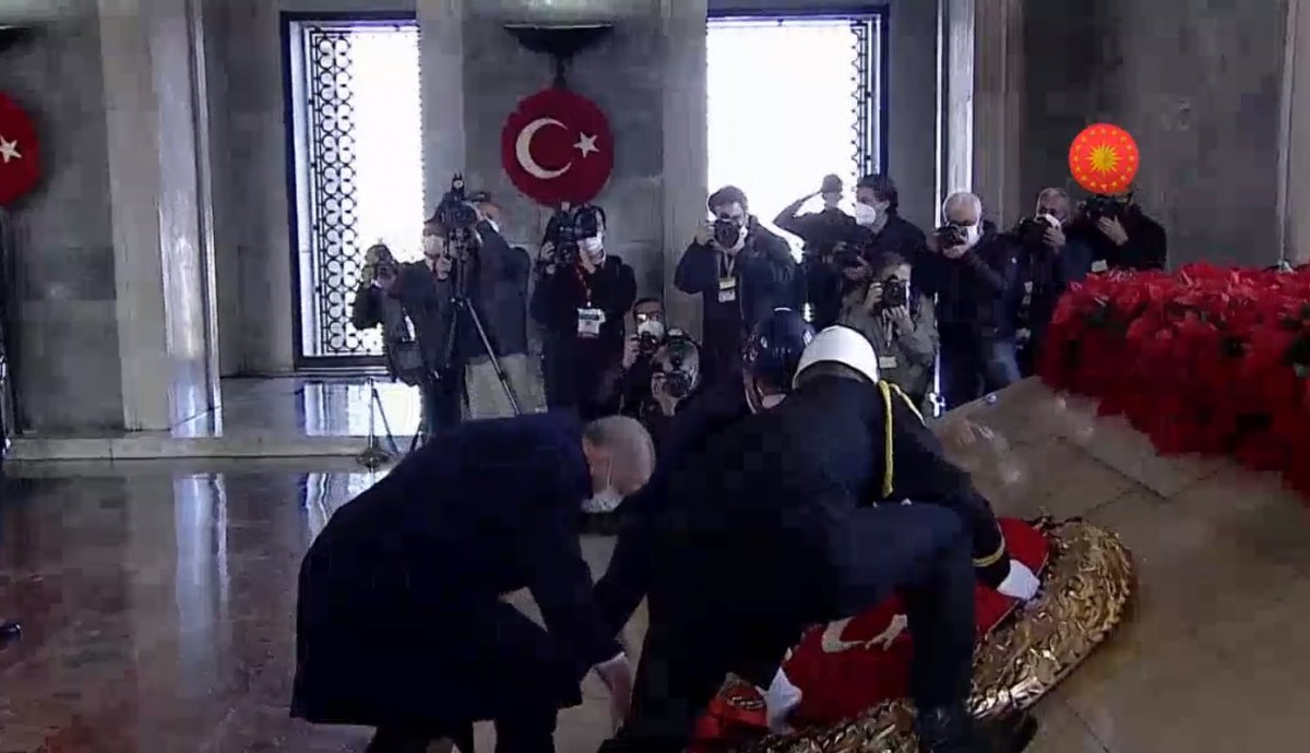 Cumhurbaşkanı Erdoğan ve devlet erkanı Anıtkabir de  #10