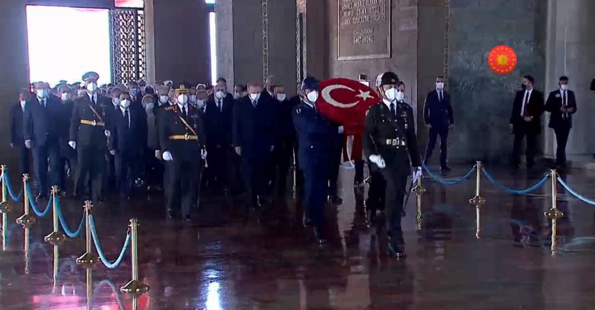 Cumhurbaşkanı Erdoğan ve devlet erkanı Anıtkabir de  #6