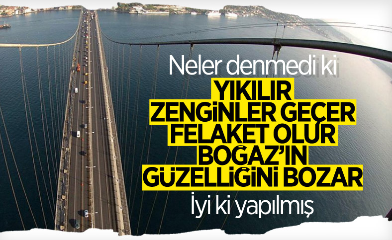 48 yıldır iki kıtayı birbirine bağlayan Boğaz'ın gerdanlığı: 15 Temmuz Şehitler Köprüsü