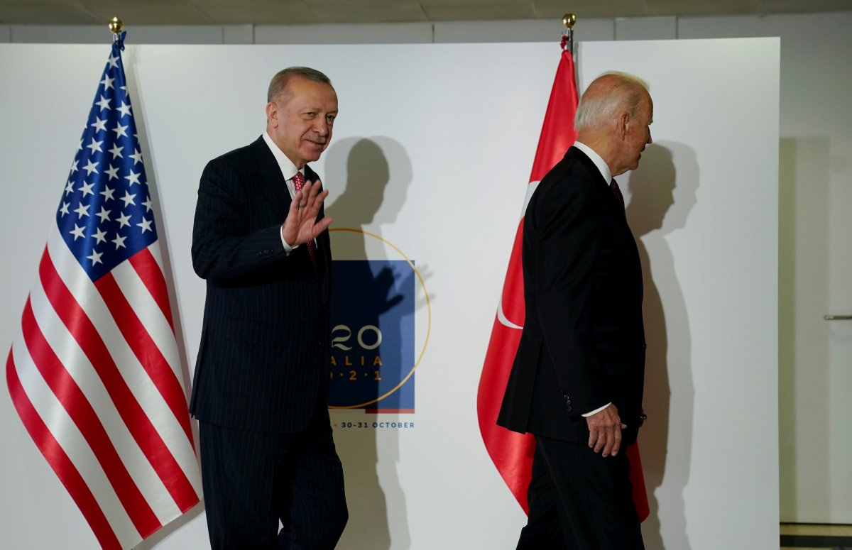 Cumhurbaşkanı Erdoğan ın Biden ile görüşmesi sona erdi #2