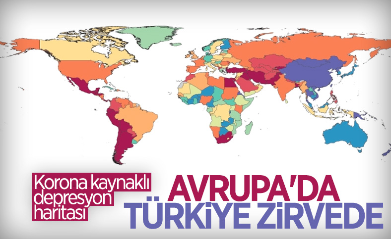 Koronavirüs sonrası anksiyete ve depresyon haritası