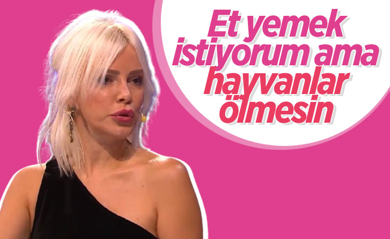 Ömür Gedik: Et yiyelim ama hayvanlar ölmesin