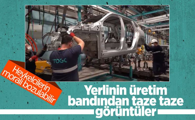 TOGG'dan yerli otomobil çalışmalarıyla ilgili yeni video