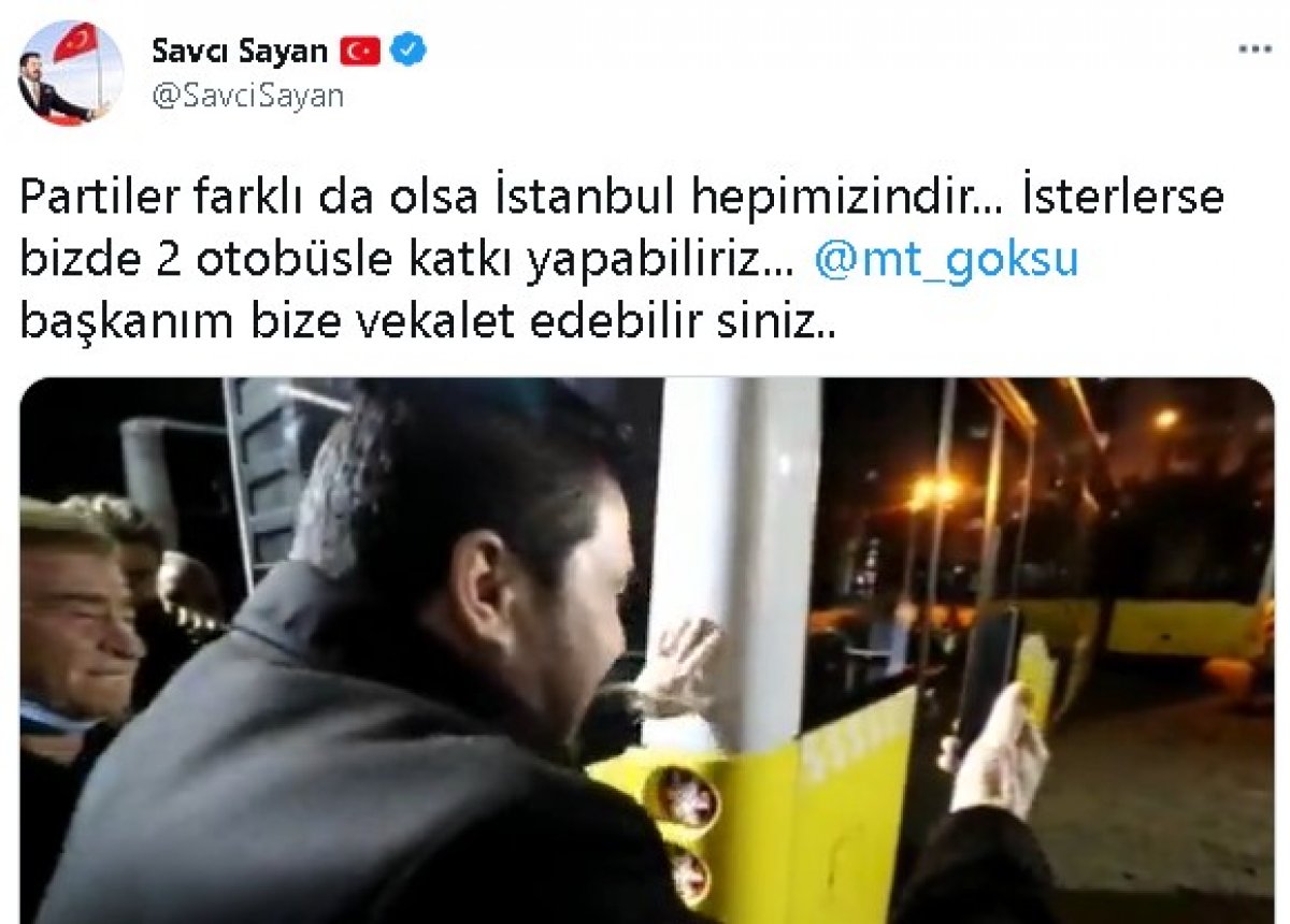 Savcı Sayan: İstanbul a itelenmeyen otobüs gönderebiliriz #2