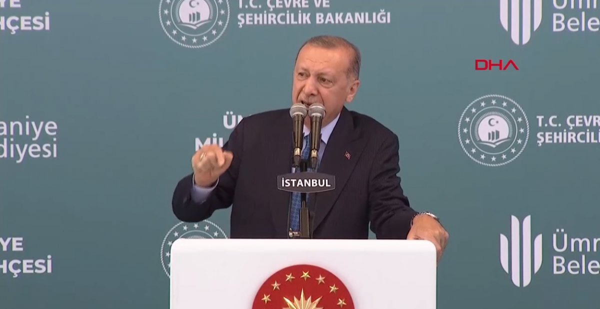 Cumhurbaşkanı Erdoğan Ümraniye Millet Bahçesi açılışına katıldı #3